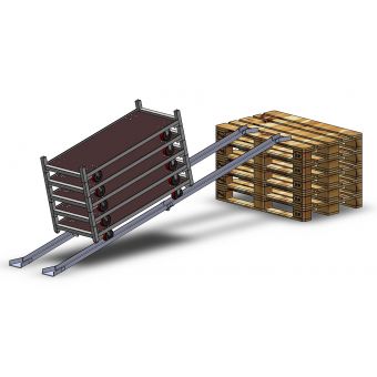 Rampen für cc containers