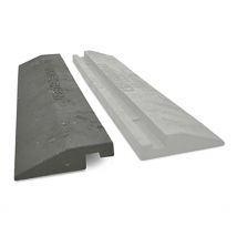 Auffahrrampe-Kunststofffahrplatten.