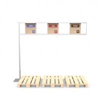 Aufsatz für Palettenrahmen