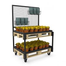 Europaletten display